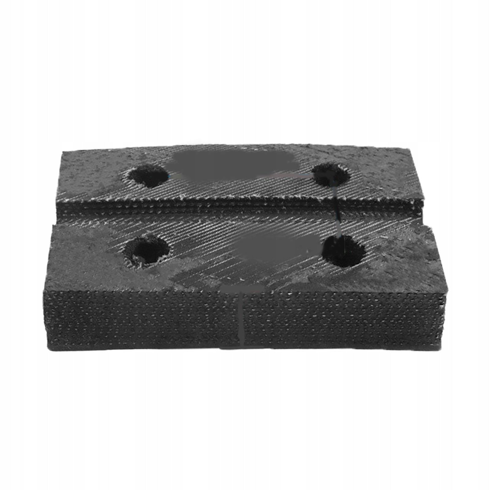 Car Lift Rubber Pad Professional Easy to 120x80x22mm Rectangle 4 Holes Packaging status no packaging