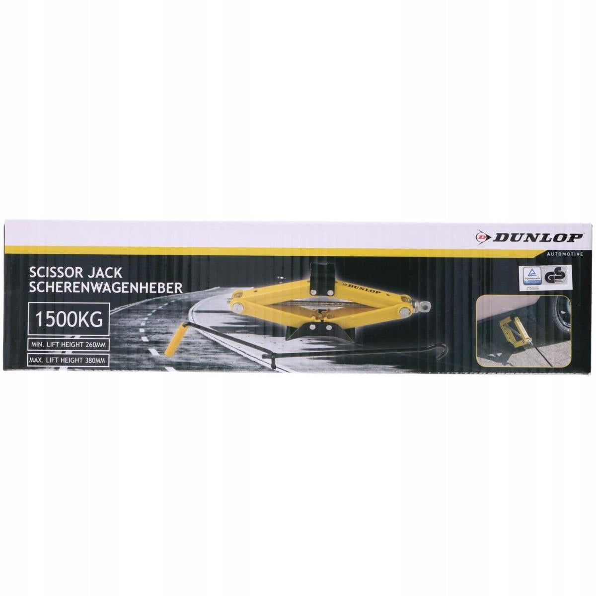 Car Lift Trapezoidal Lever for wheel change 1.5T 1500 kg DUNLOP Brand Dunlop