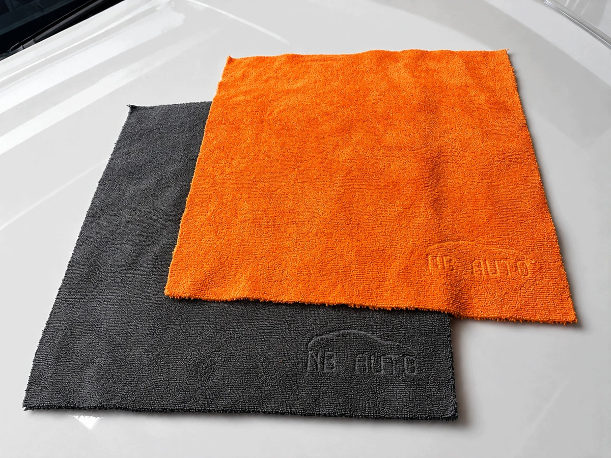 Car Microfiber 40x40 500 GSM Double Sided Detailing NB AUTO - Grey Manufacturer no brand