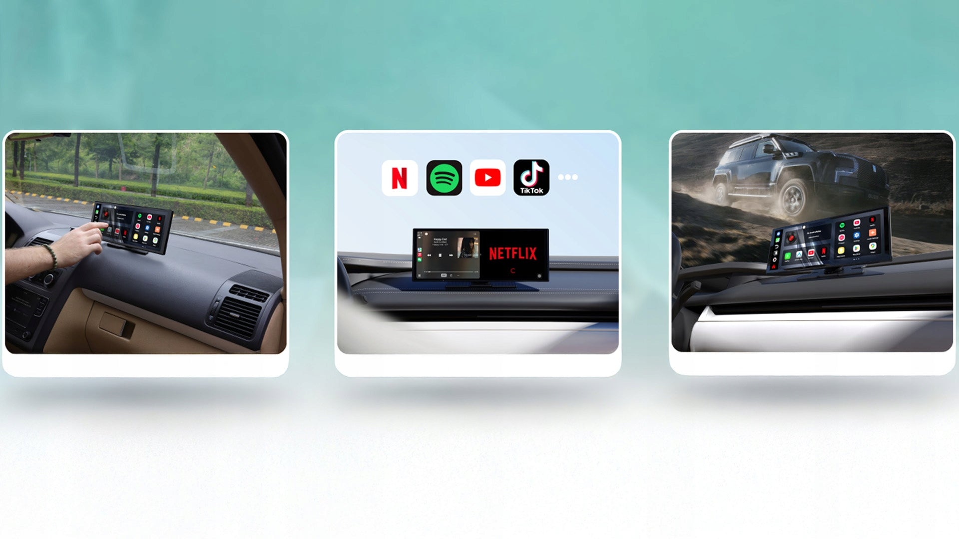 Car Monitor Screen for Car 11,4'' Apple Android Display EAN (GTIN) 5905982621333