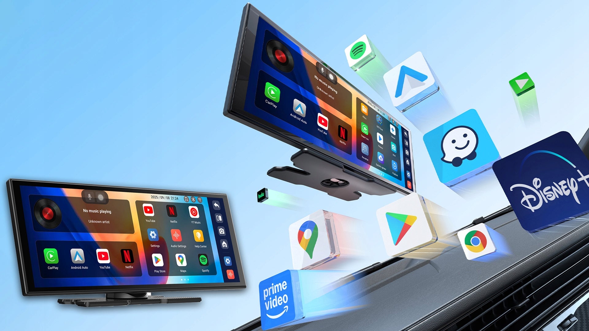 Car Monitor Screen for Car 11,4'' Apple Android Display Packaging status original