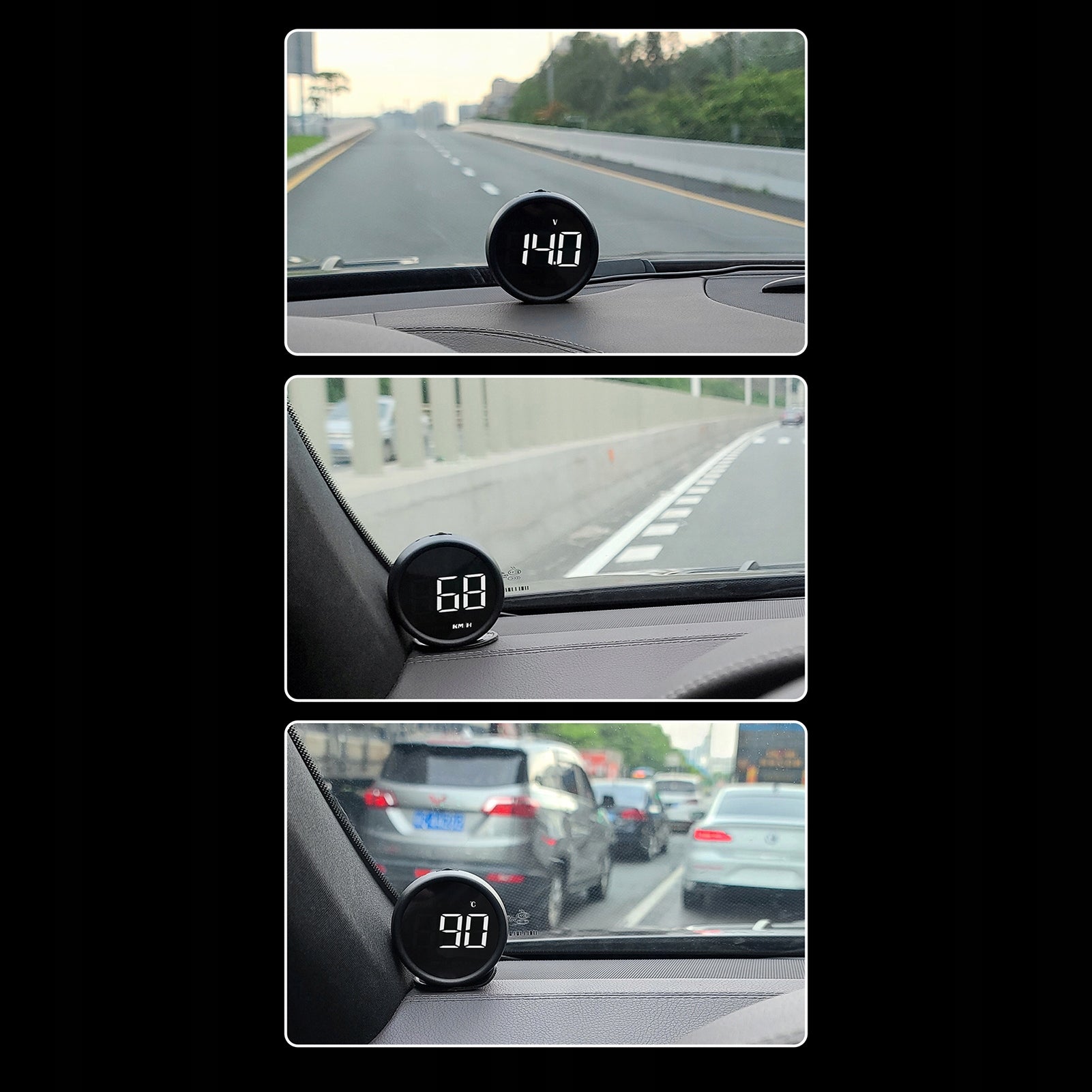 Car New OBDII Speedometer Head-up Display B1 Brand Konnwei