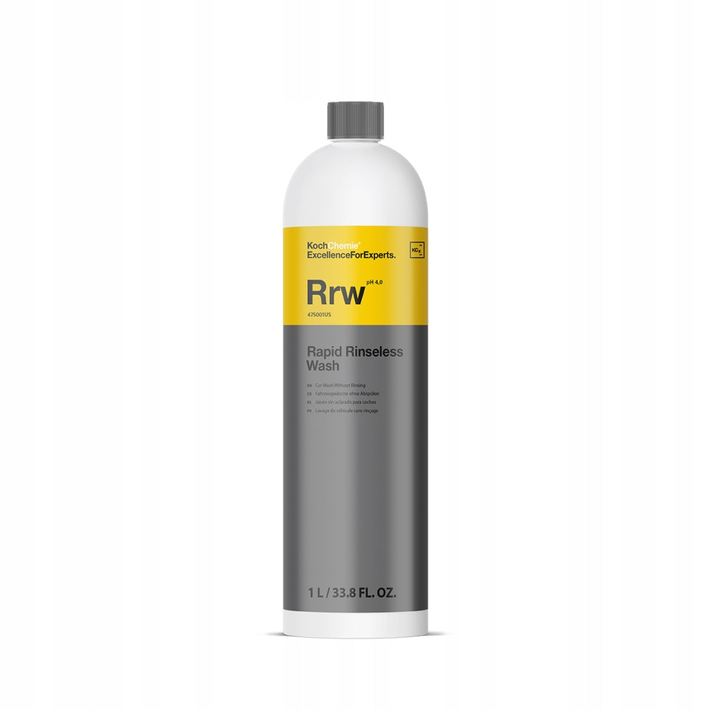 Car No-Rinse Shampoo Koch Chemie RRW Rapid Rinseless Wash 1L Manufacturer's catalog number 475001