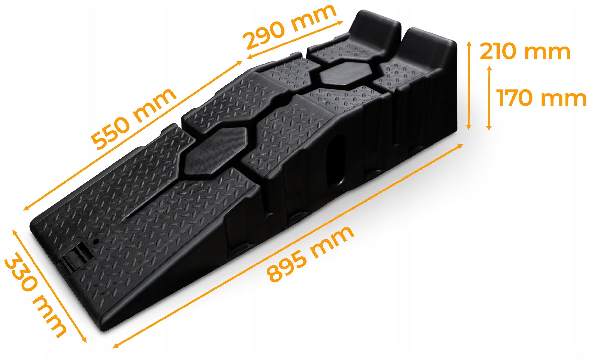 Car Overrun Inrun Ramp Workshop 3,5 tons Height 21cm 2pcs Manufacturer code POD-NAJ-005-CZA