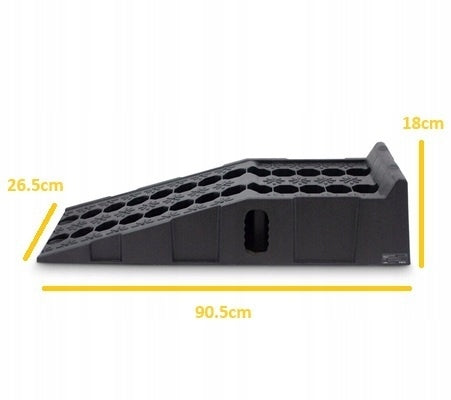 Car Overrun Ramps 7T 7000kg HDPE 2pcs Driveway Auto Brand Bituxx