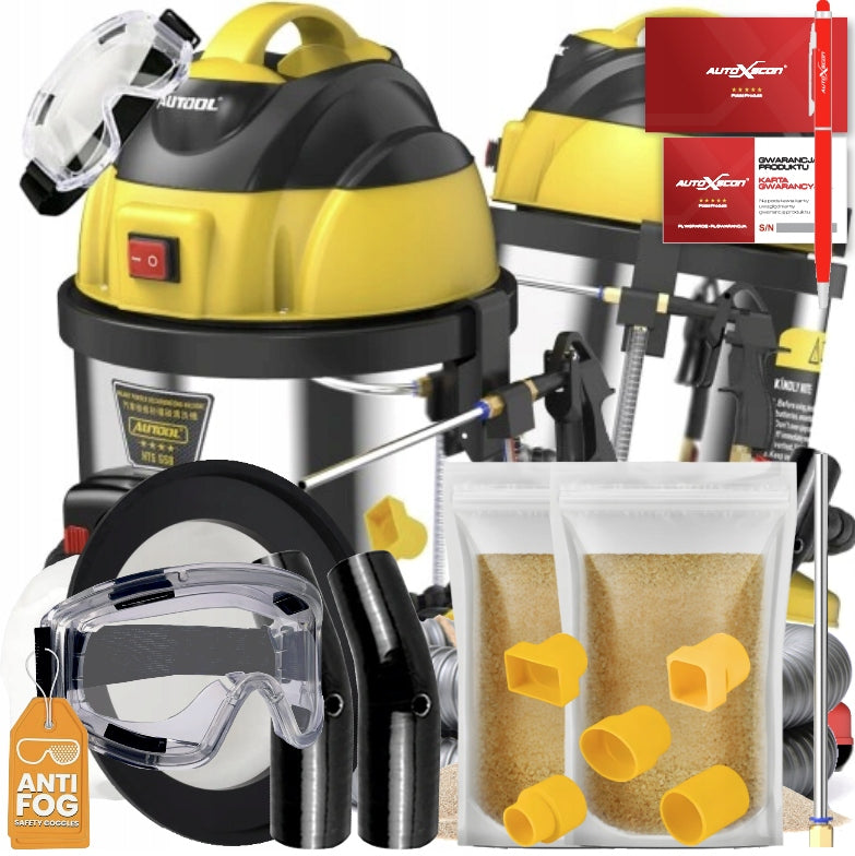 Car Parts Cleaning Machine HTS558 + 2KG GUNPOWDER + ADAPTERS!