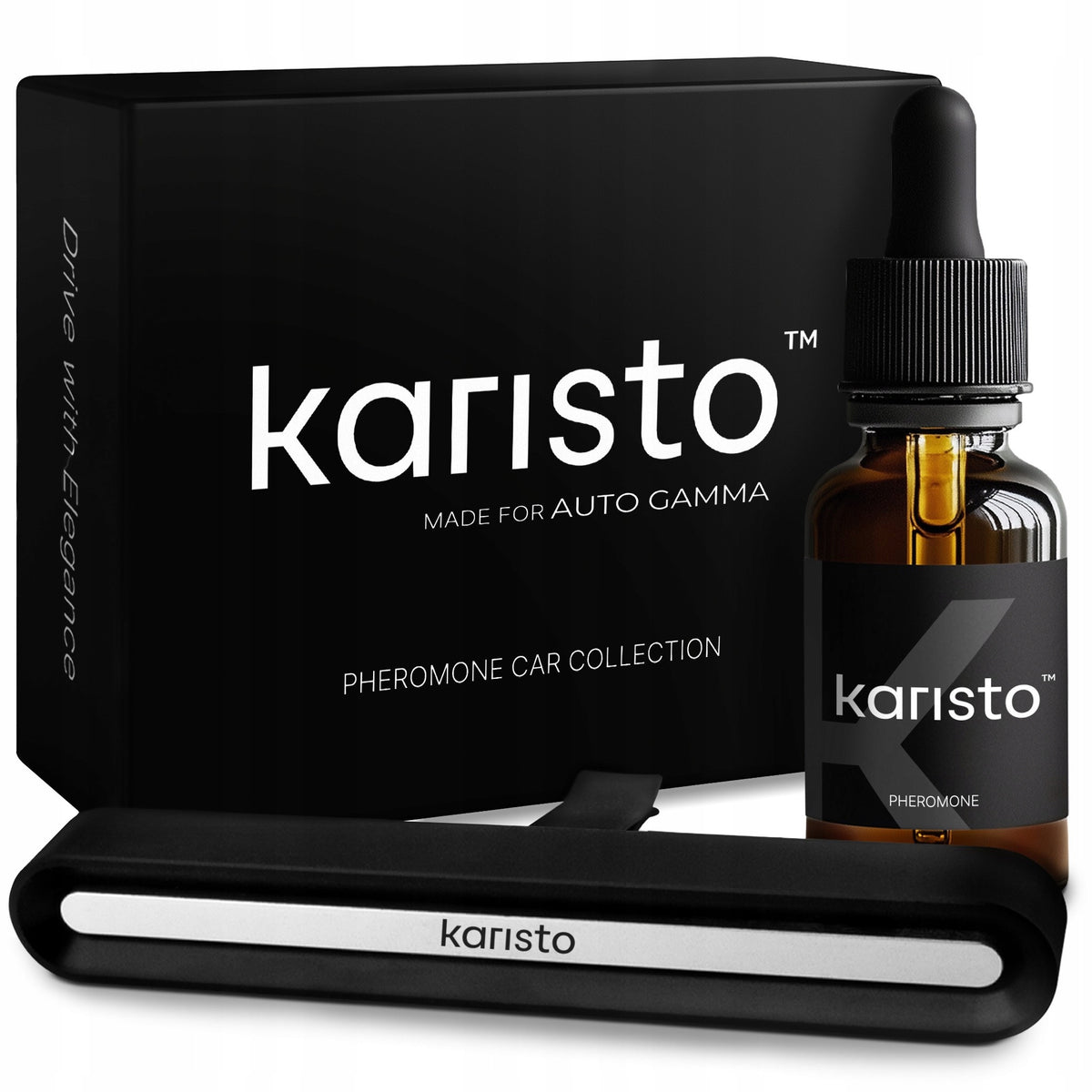 Car Perfume with Pheromones Scent for Car Grille Vent Aluminum