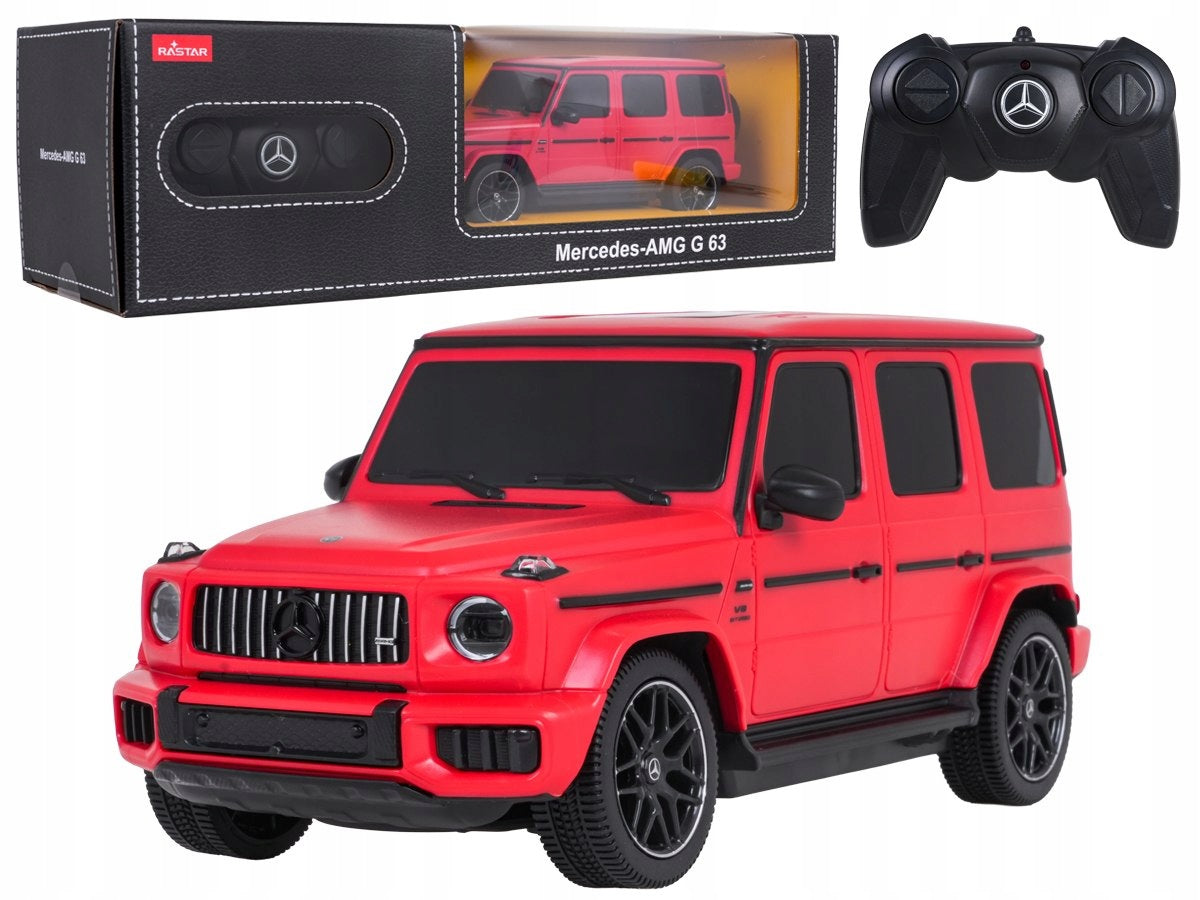 Car R/C 1:24 Mercedes AMG G63 Red RASTAR