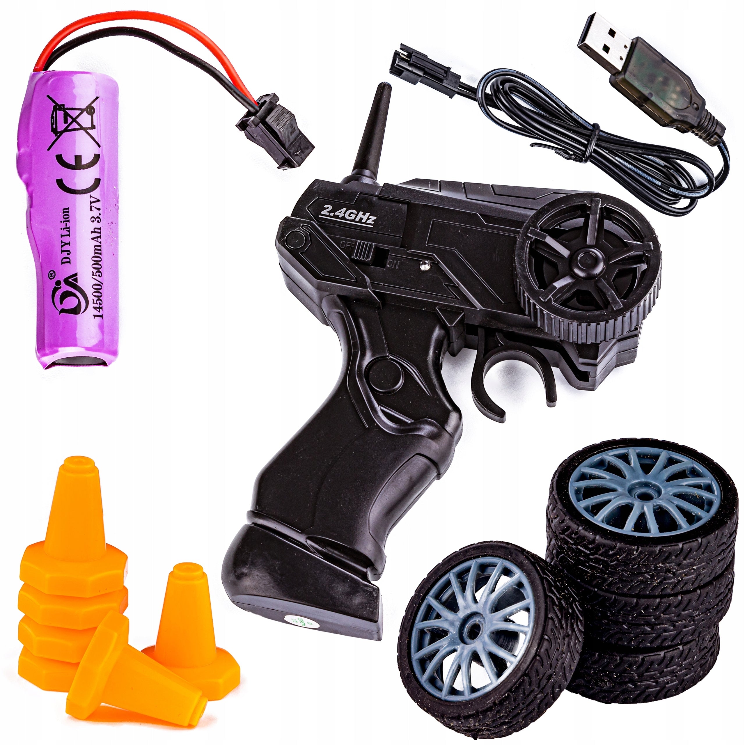 Car REMOTE Controlled RC Auto for PILOT for DRIFT Drift 4x4 Cones Packaging status original