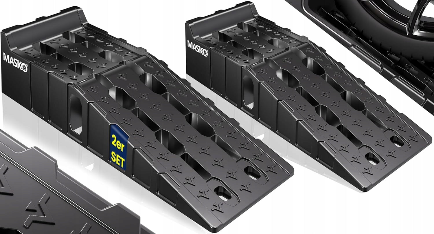 Car Raids 2 Pack 7T Wide Workshop Ramps Platforms