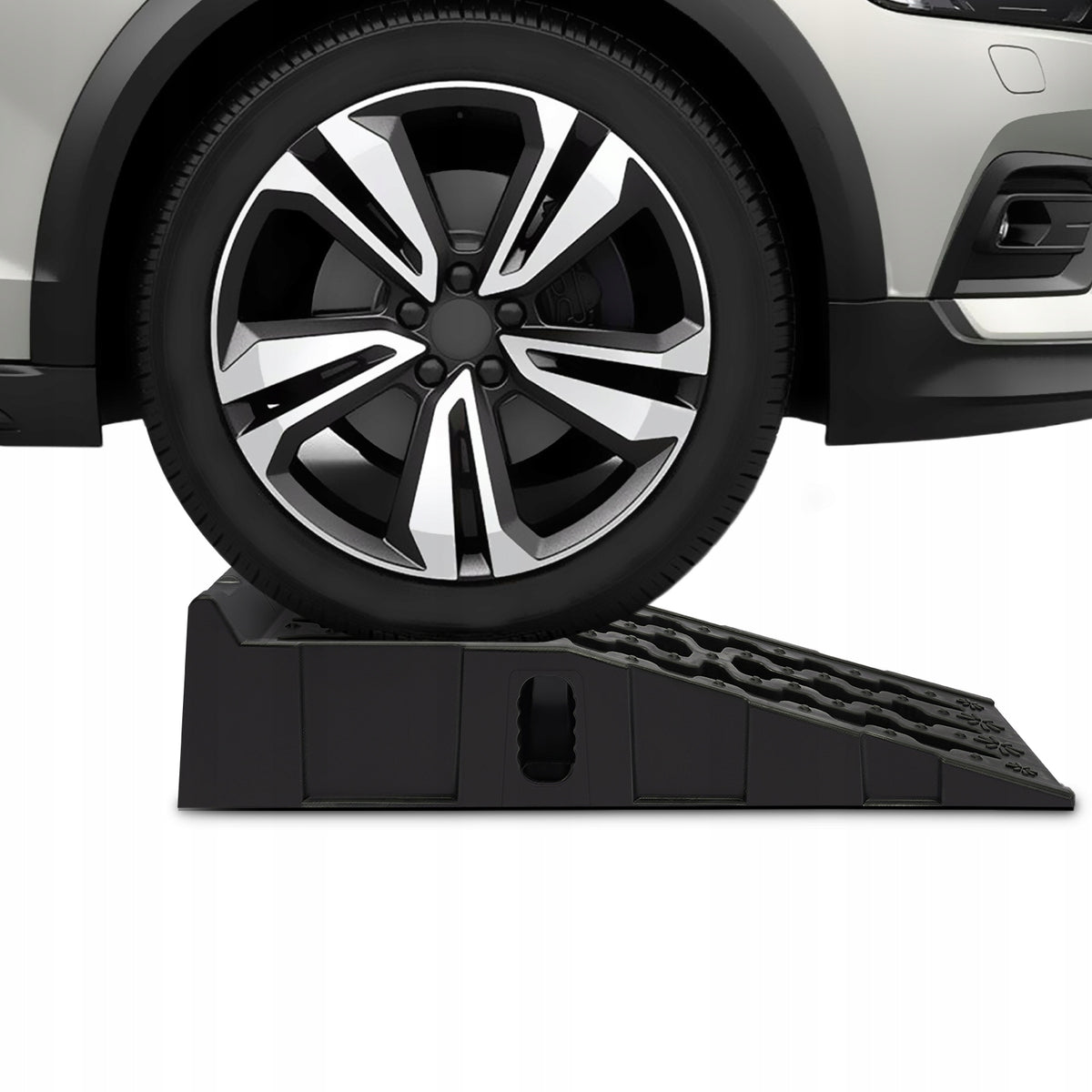 Car Ramps, PP Car Service Ramps, 2PCS Car Repair Ramp, 92*32*32 cm