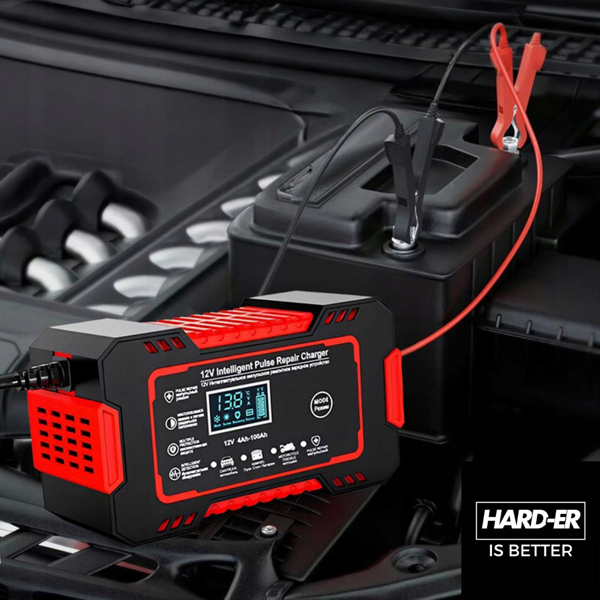 Car Rectifier 12V 6A AUTOMATIC Repairs LCD Hard-er Battery Packaging status original