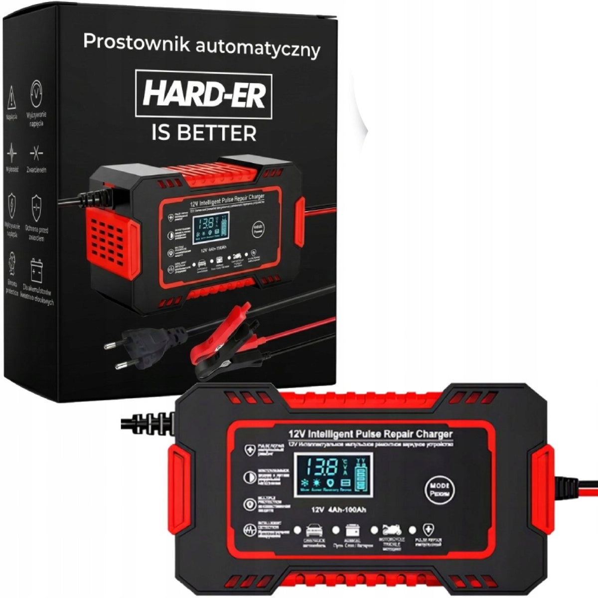 Car Rectifier 12V 6A AUTOMATIC Repairs LCD Hard-er Battery