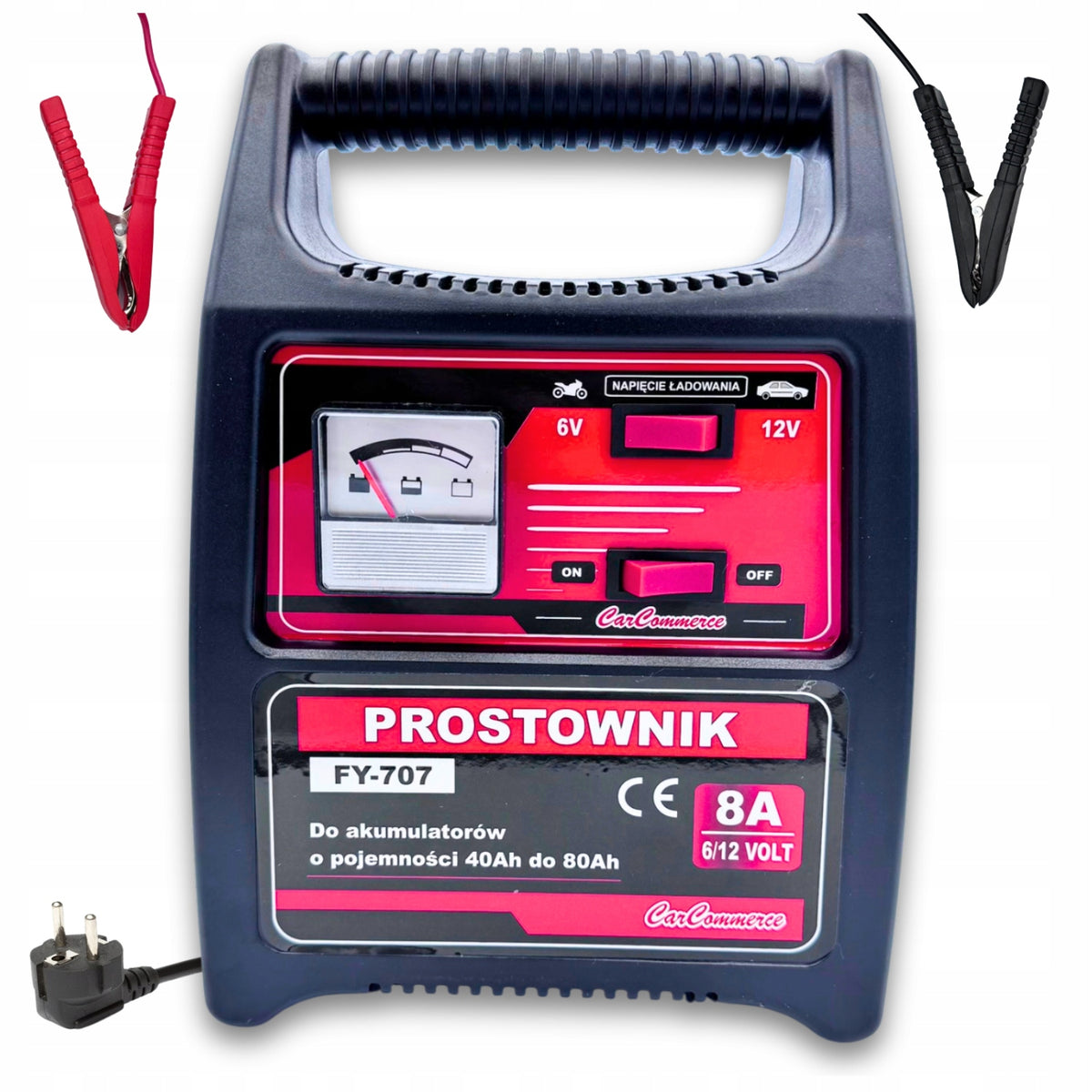 Car Rectifier Charger 6V-12V 8A for Battery Car Automatic