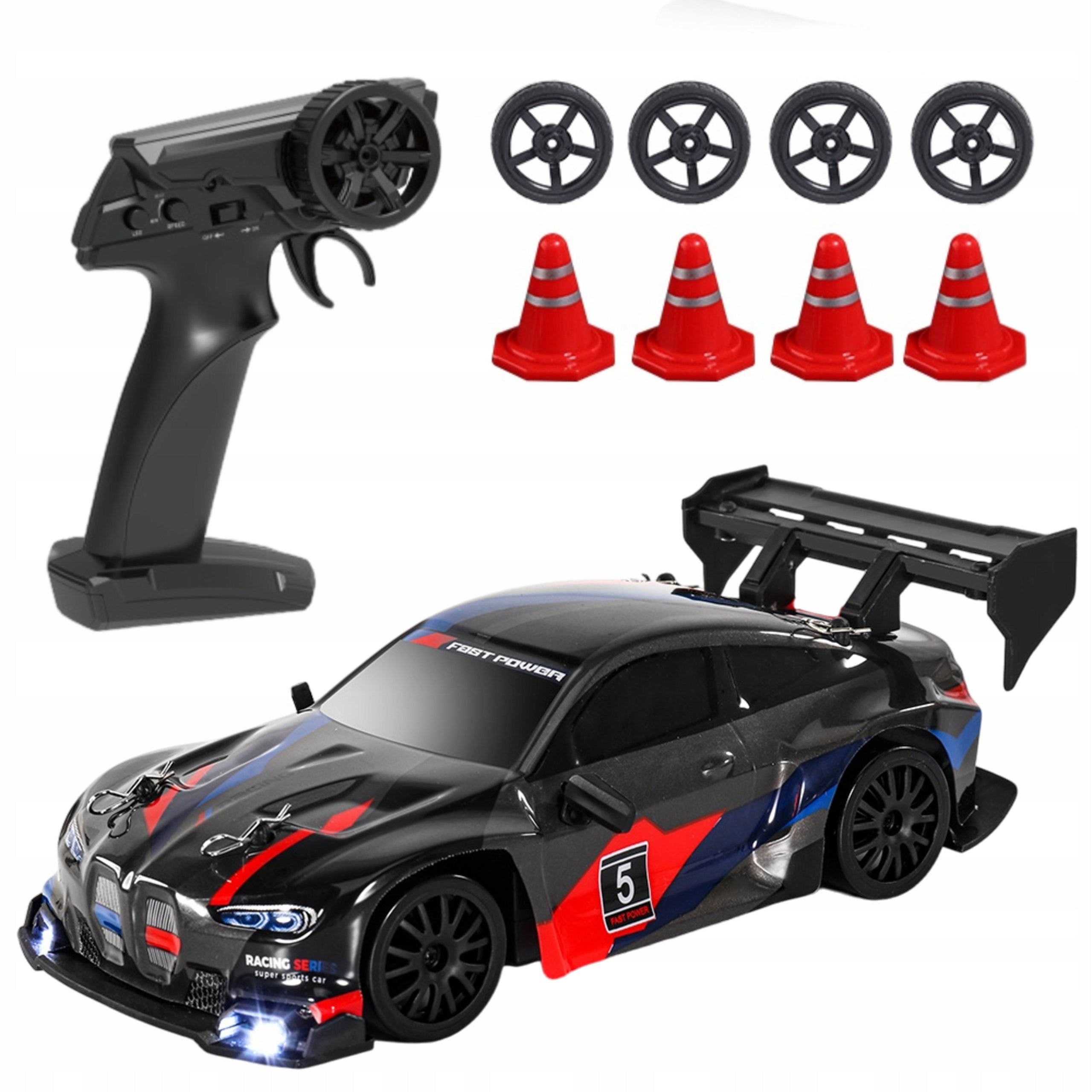 Car Remote Controlled Auto RC Drift Controlled on Remote Control Drift 4x4 LED Packaging status original