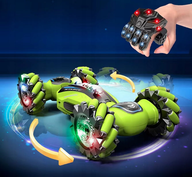 Car Remote Controlled Auto Stunt RC Gestures Light Sound Smoke Packaging status original