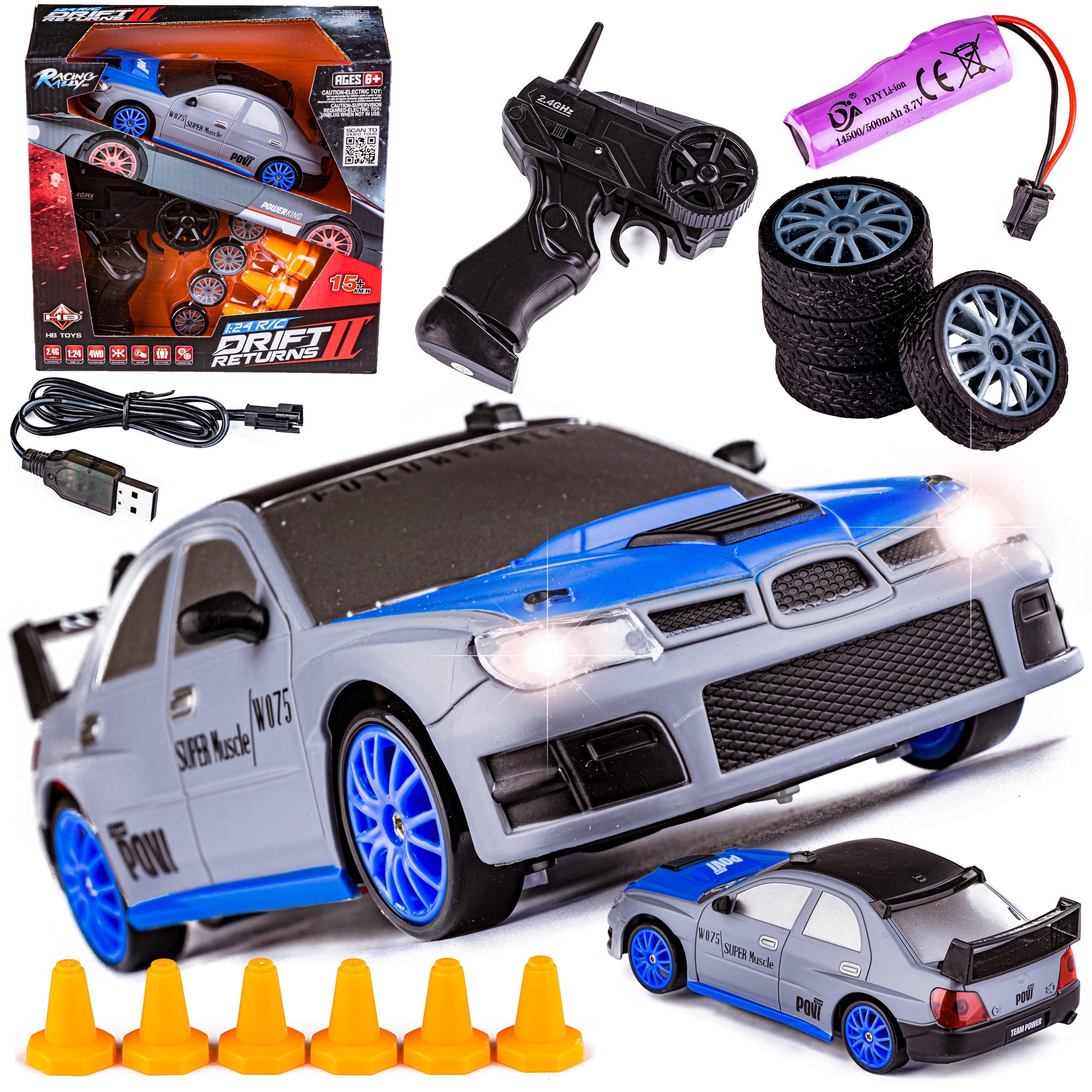 Car Remote Controlled Car for Remote Control RC 4x4 Manufacturer code Samochód Sterowany Auto RC Subaru Impreza