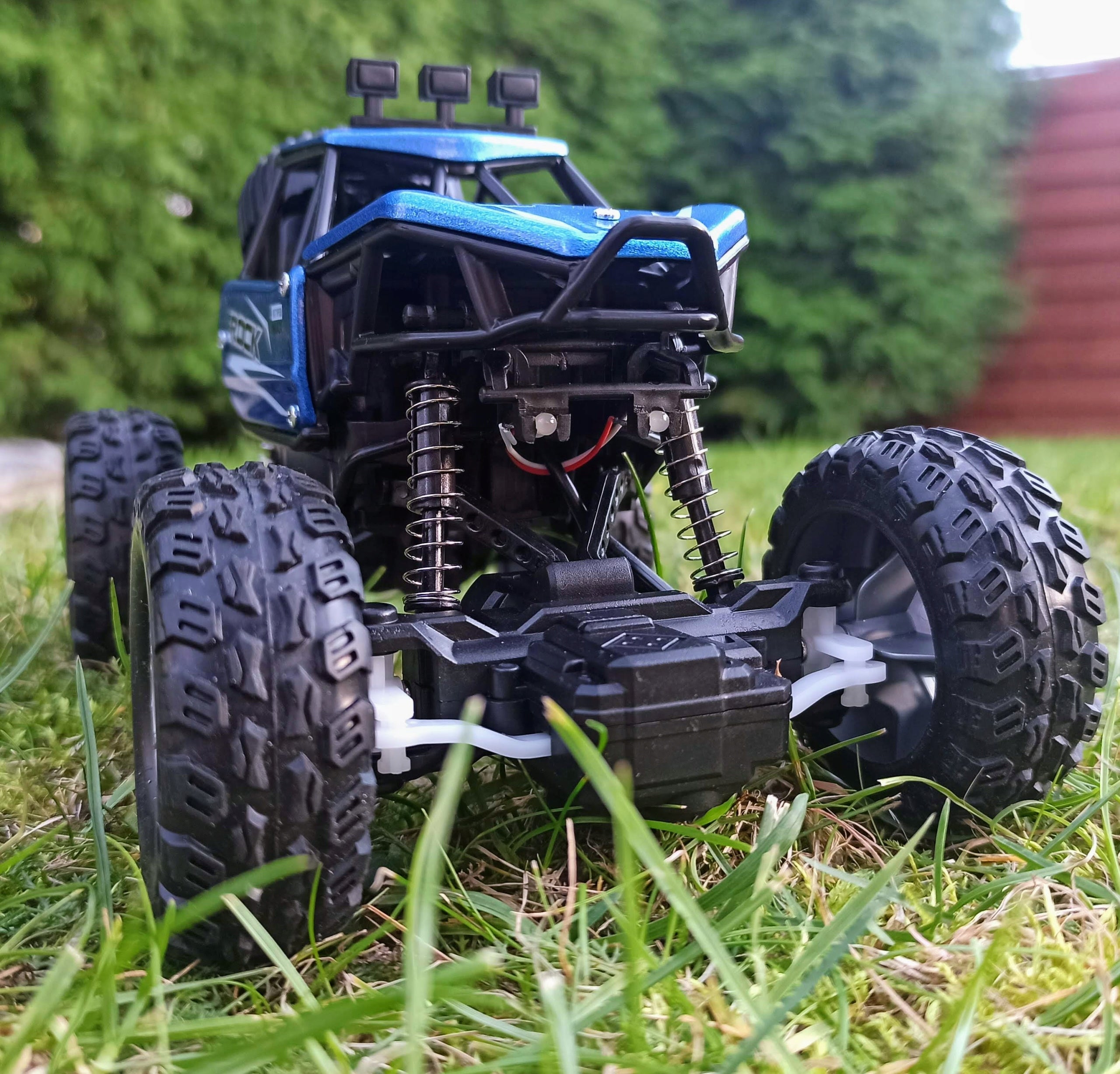 Car Remote Controlled MONSTER TRUCK METAL LED for Kids Car RC Auto Brand Integral