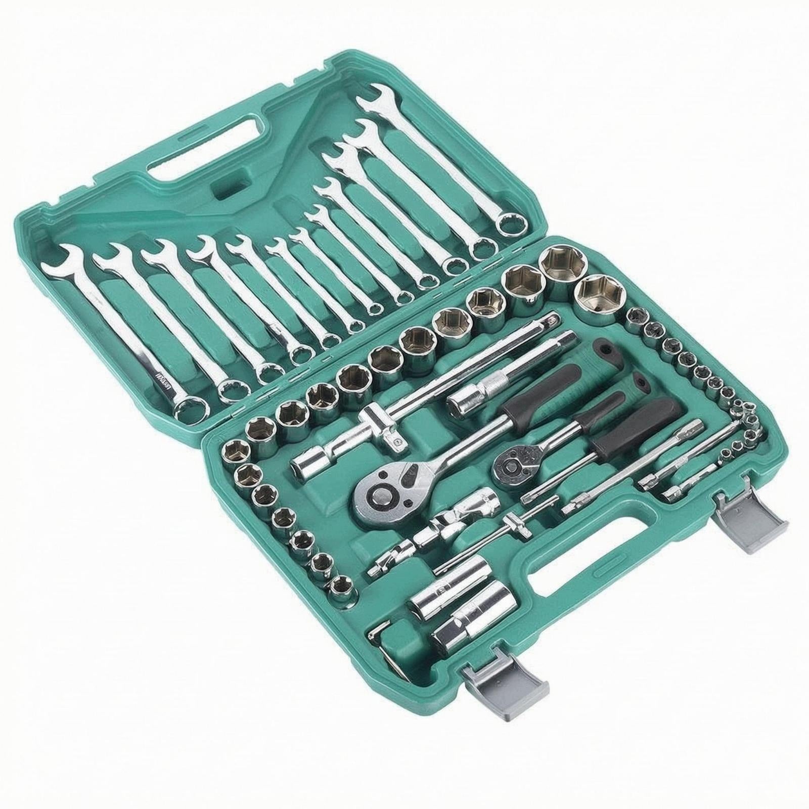 Car Repair Tool Set Gear Wrench Set Socket Wrenches Ratchet Wrench Kit