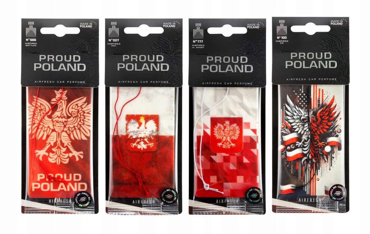Car Scent Pendant Flag Polish PROUD POLAND N007 INSPIRED INV EAN (GTIN) 5907426985193
