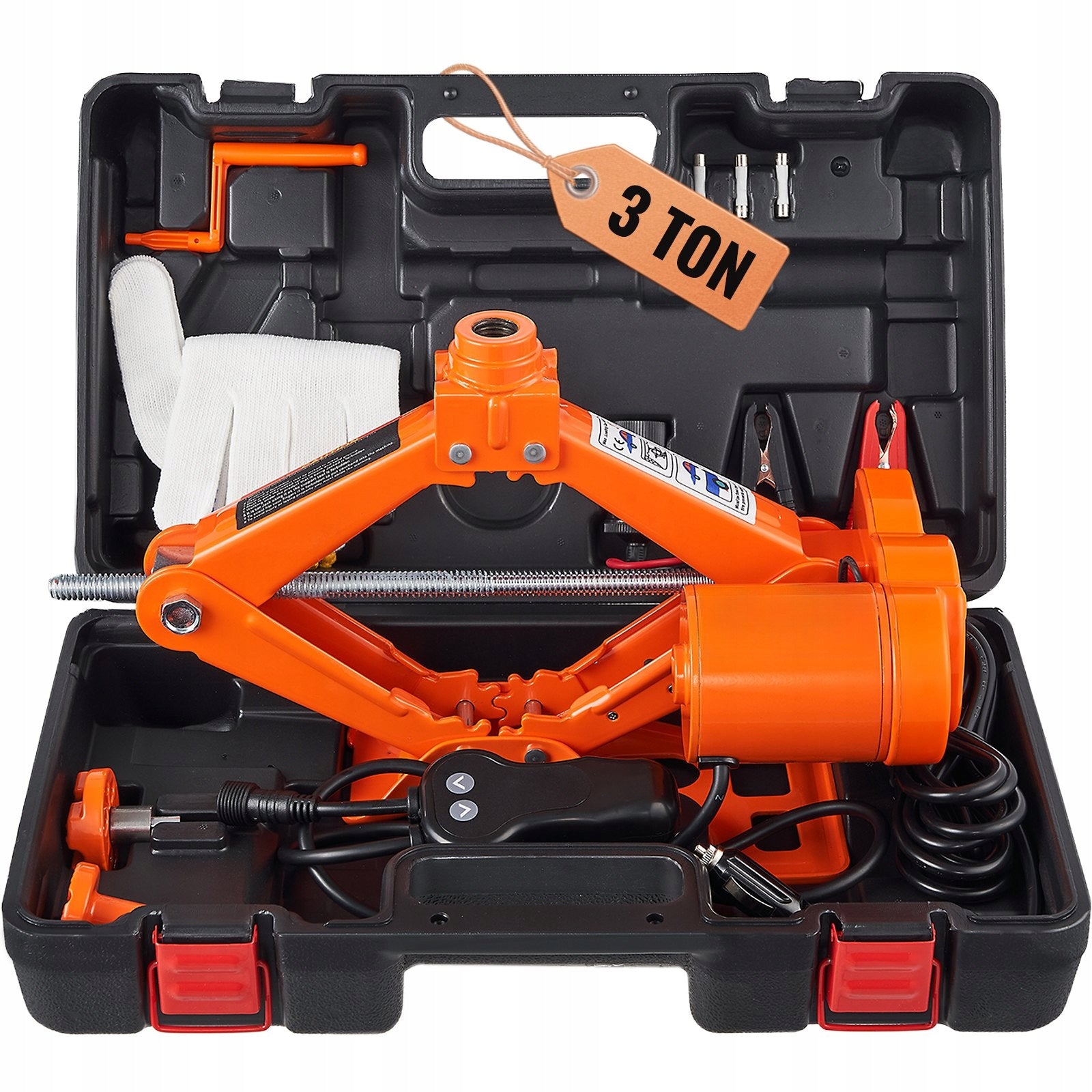 Car Scissor Lift Electric 3 T 12V for Wheel Change