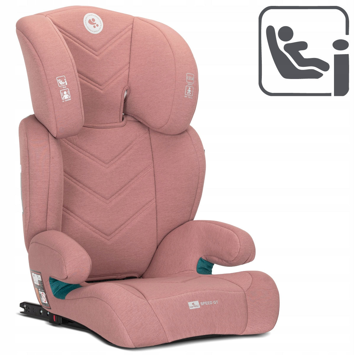 Car Seat 15-36kg ISOFIX i-Size Lorelli Speed GT 100-150cm Pink Manufacturer code 10 072 032 514