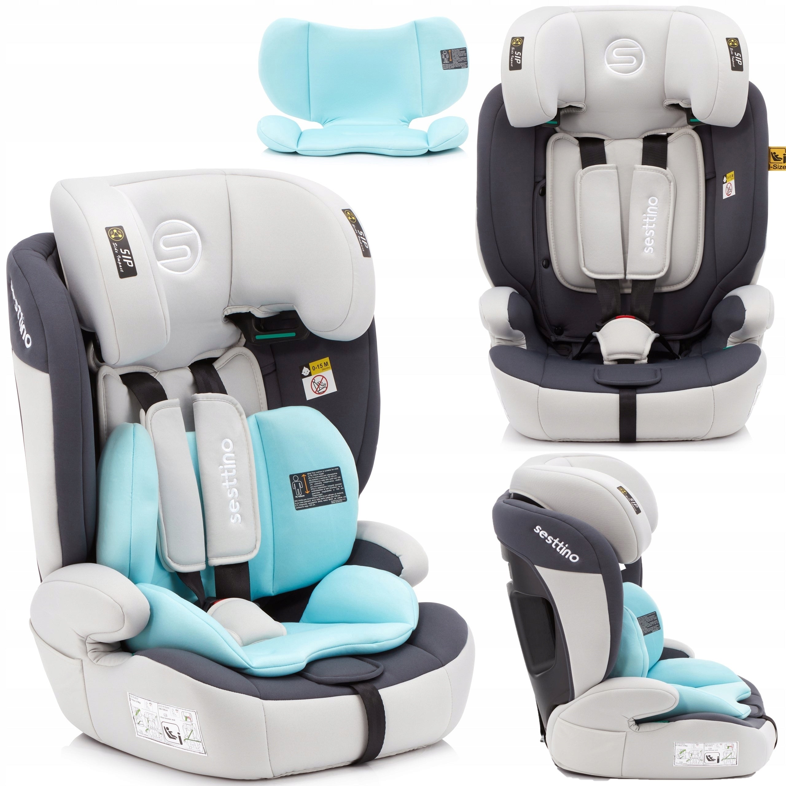 Car Seat 76-150cm Sesttino Rocker Pro 9-36kg Belt Mount