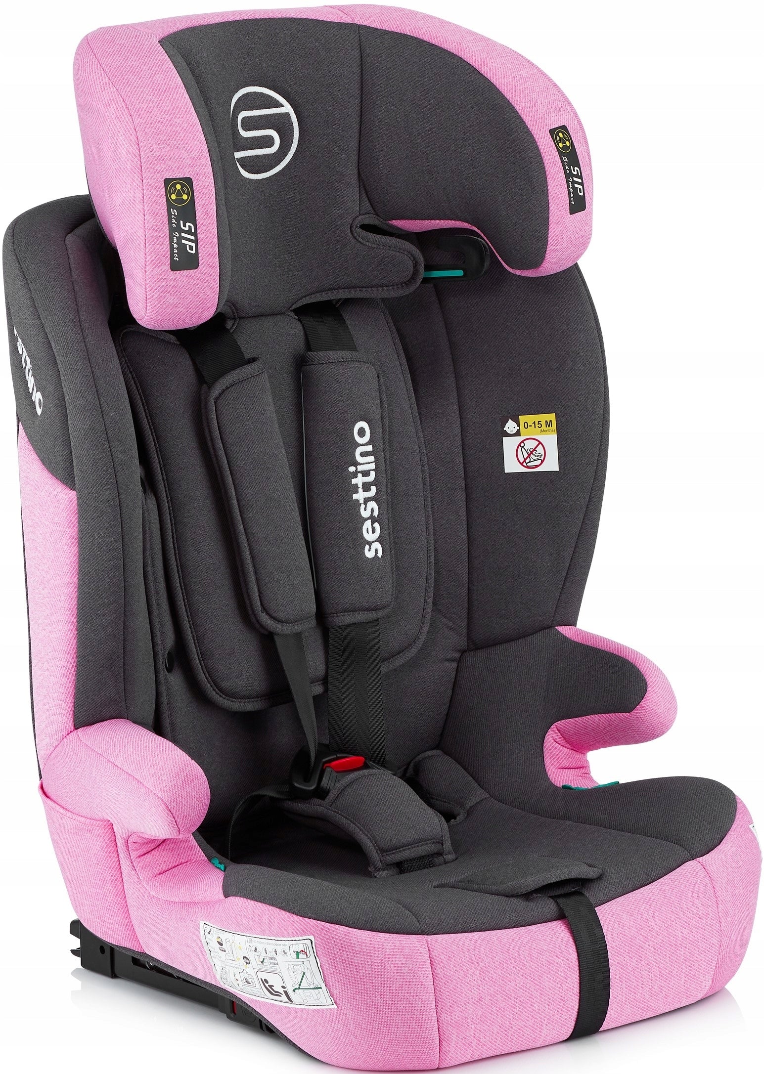 Car Seat 76-150cm Sesttino Rocker Pro ISOFIX 9-36kg i-Size Brand Sesttino