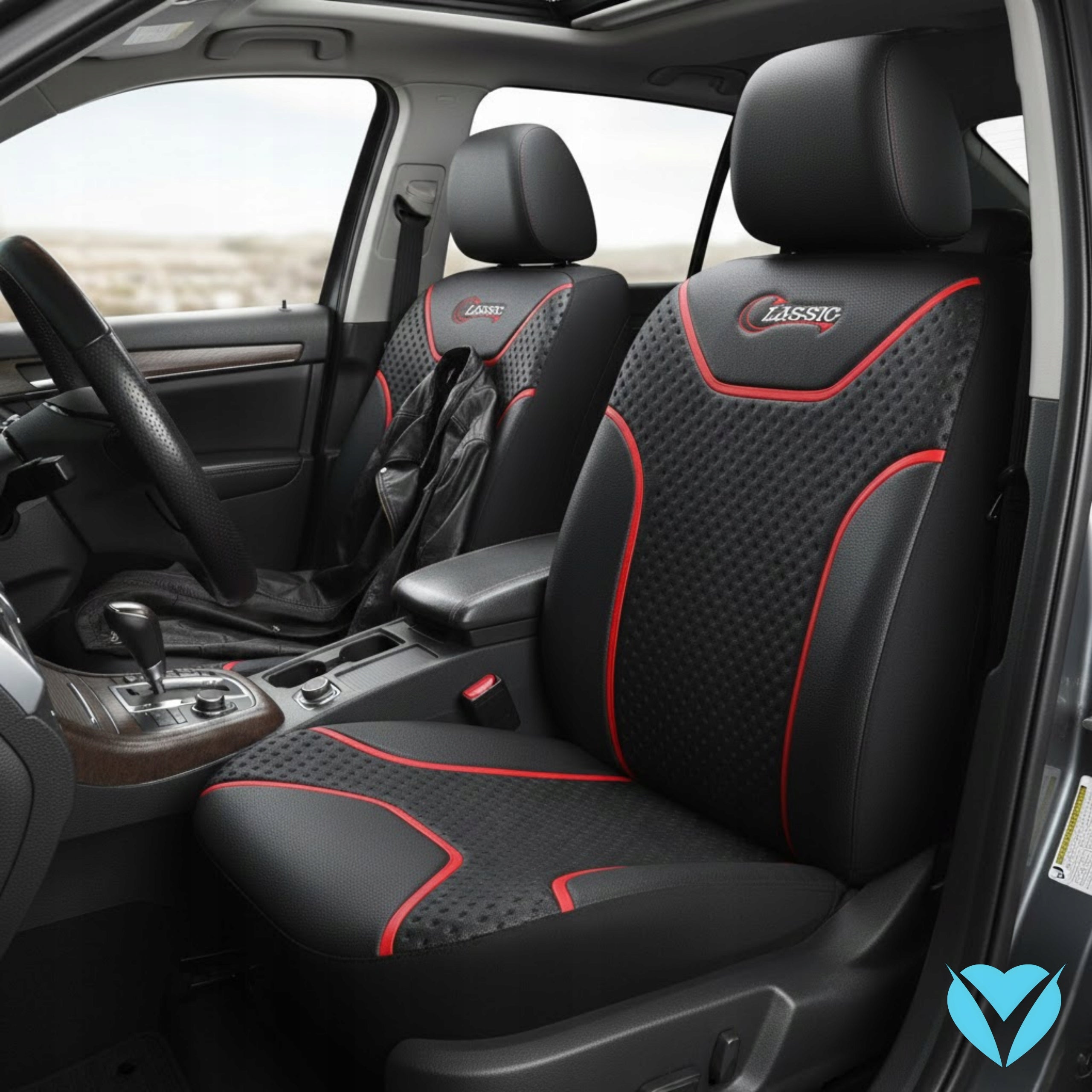 Car Seat Cover Car Seat Protective Mat Black Manufacturer code Pokrowce koszulki na fotele samochodowe