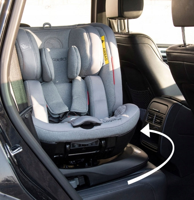 Car Seat Logos Coletto I-SIZE 0-36kg BLACK Brand Coletto