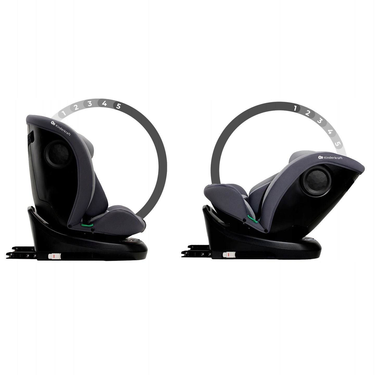 Car Seat Swivel Organizer Kinderkraft I-GROW i-Size 40-150 036 Weight category 0-36 kg