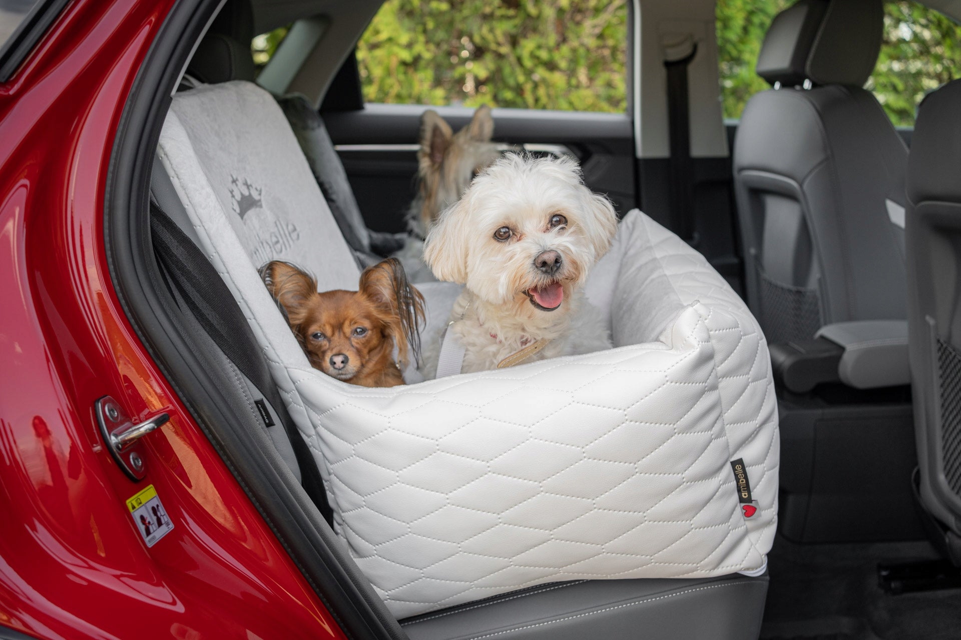 Car Seat Transporter Cat Dog Bedding for Car Breathable Main material fabric