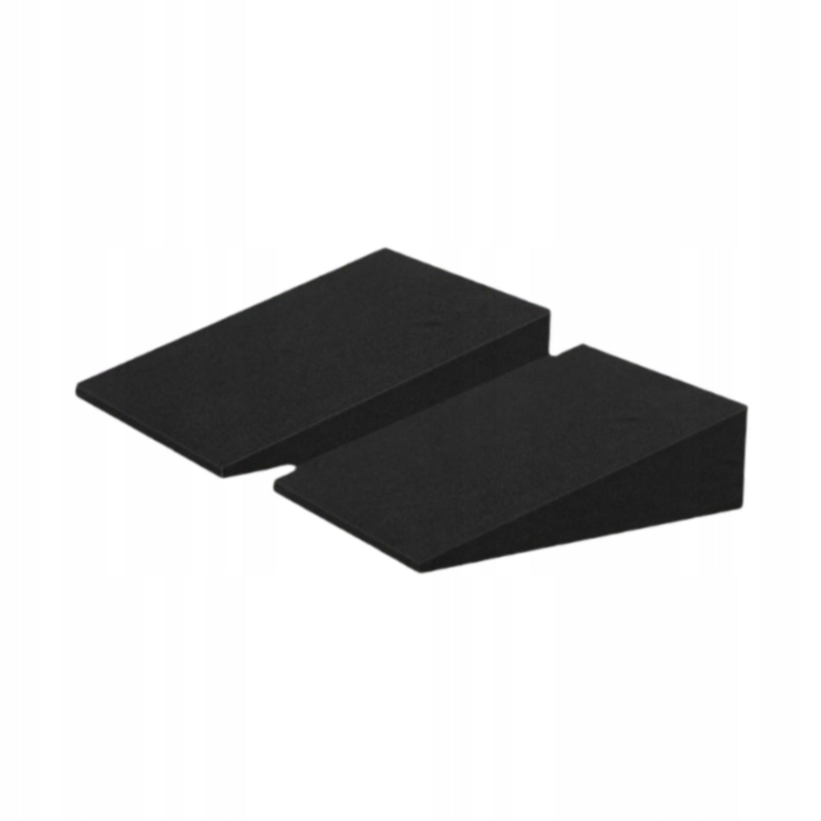 Car Seat Wedge Leveling Cushion Angled Design Breathable Fabric Car 2pcs Packaging status no packaging
