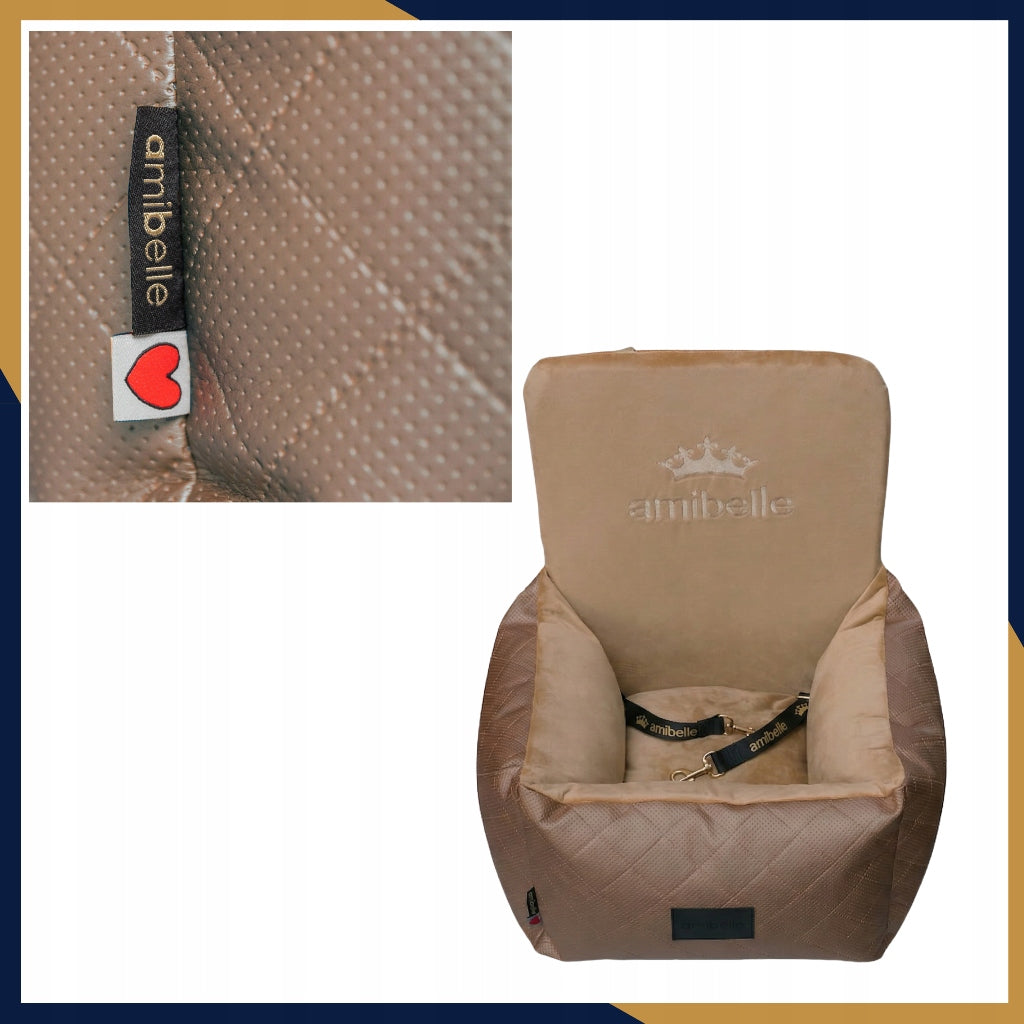 Car Seat for Dog Cat Transporter for Car Dog Bed Brand Amibelle