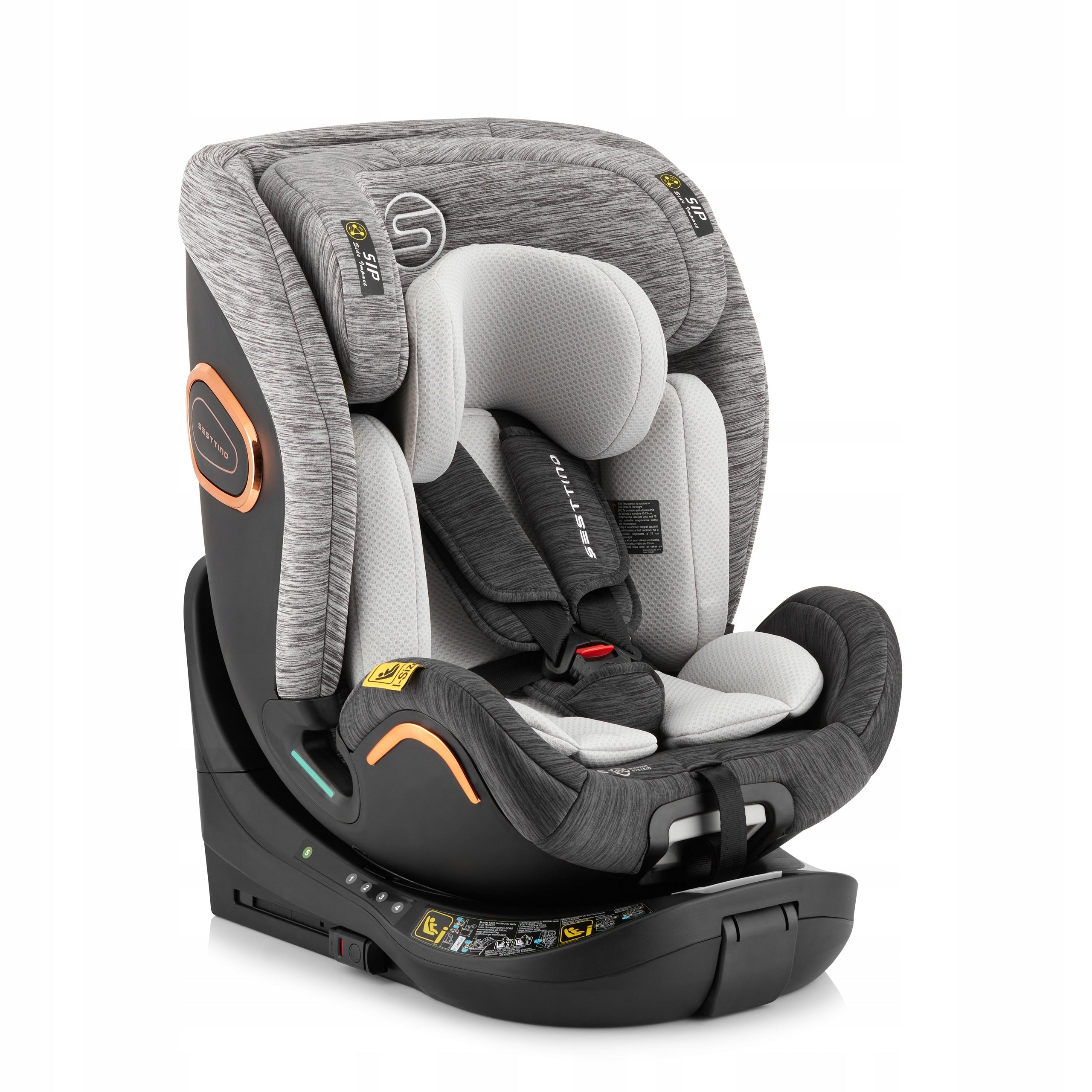 Car Seat i-Size 40-150cm Sesttino Shiver 0-36kg Isofix Stylish Manufacturer code 5903839937705