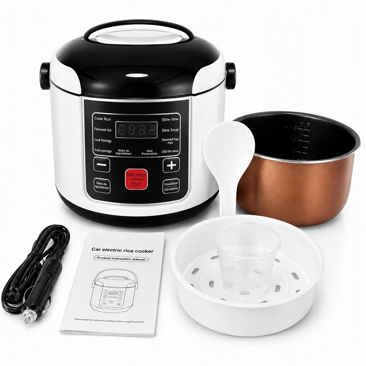 Car Stove 12V/24V 2L Electric Pot For Car TIR