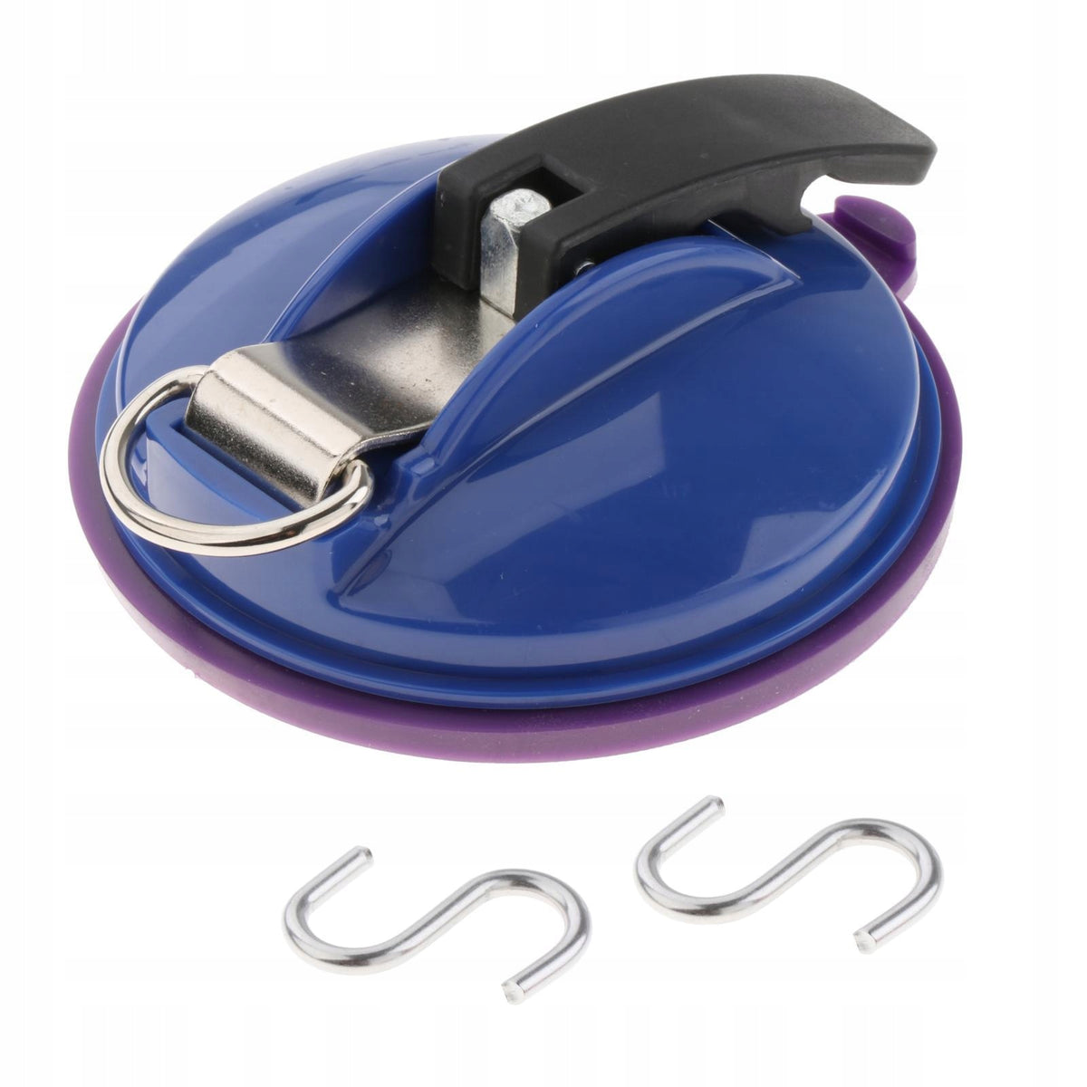 Car Suction Cup Anchor with Securing S Hook Multifunction Holder Dark Blue Packaging status original