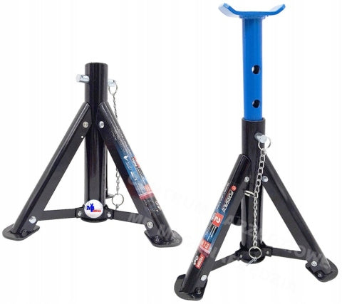 Car Support Stands Folding 2t (Pack of 2) Product weight with unit packaging 3.5 kg