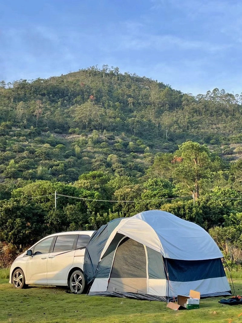 Car Tent SUV TRUNK 2.5x2.5m XXL ADDITIONAL BEDROOM 4-person Waterproofness 2000 mm