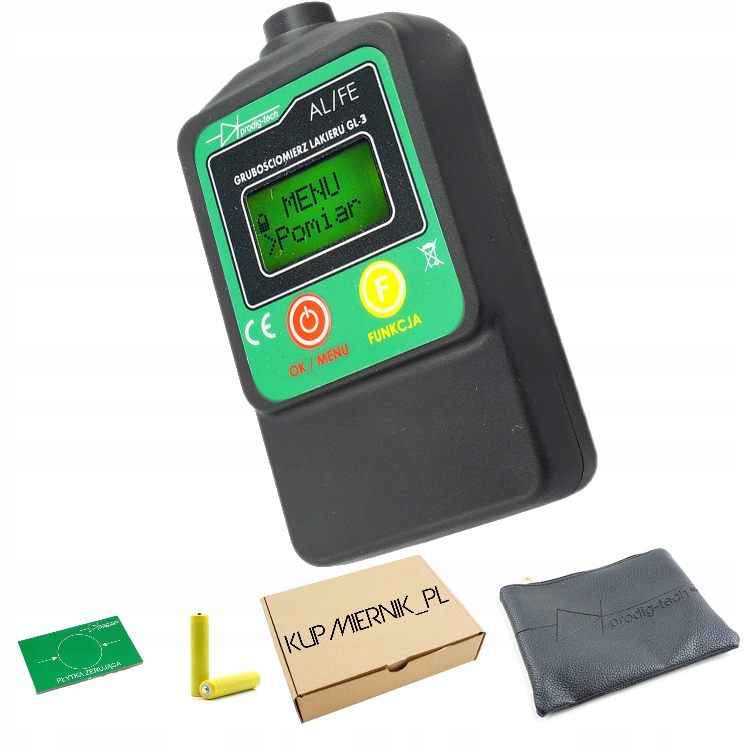 Car Thickness Varnish Meter Tester Aluminum Steel Zinc GL-3 UV
