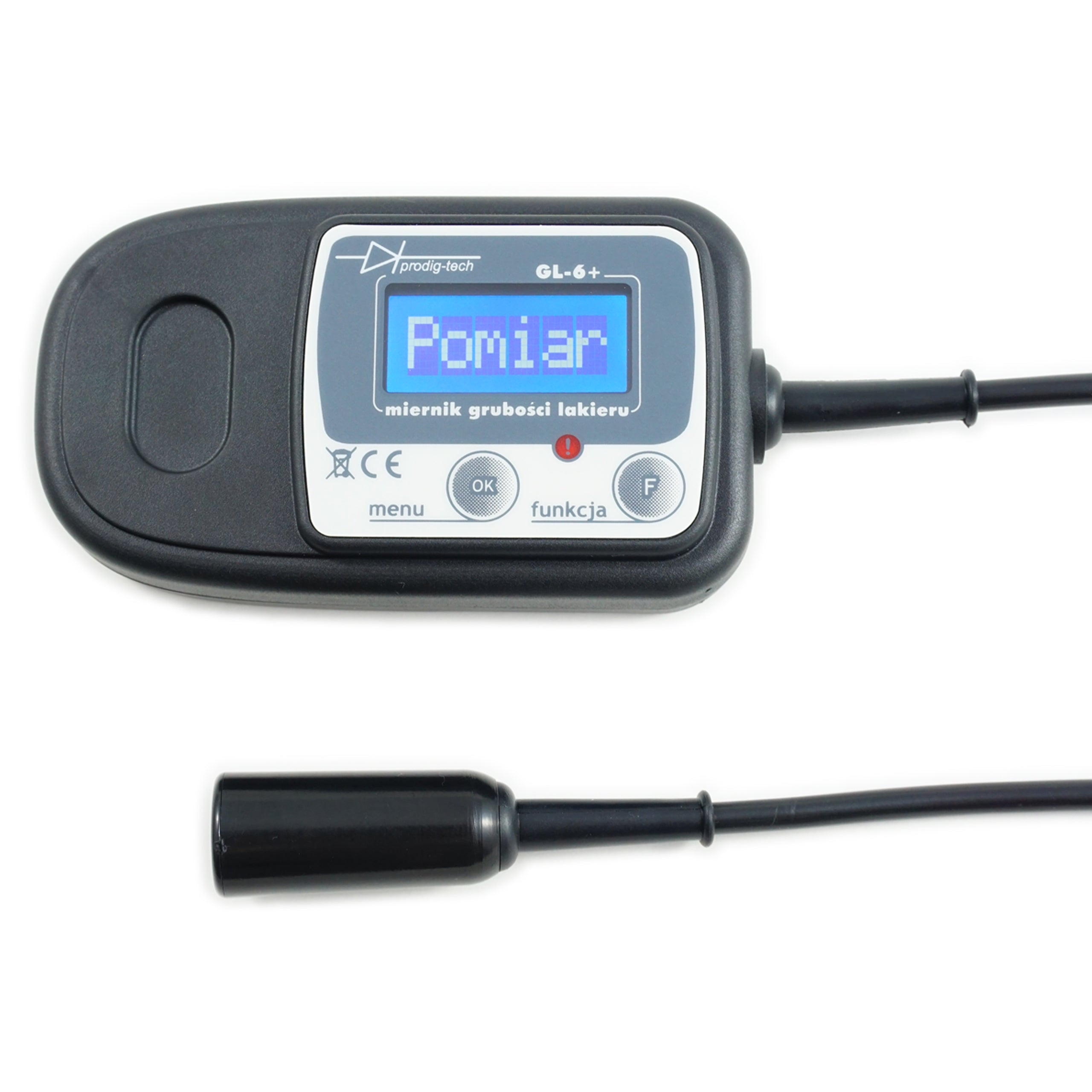 Car Thickness Varnish Meter Tester Aluminum Steel Zinc GL-6XL Brand Prodig-Tech