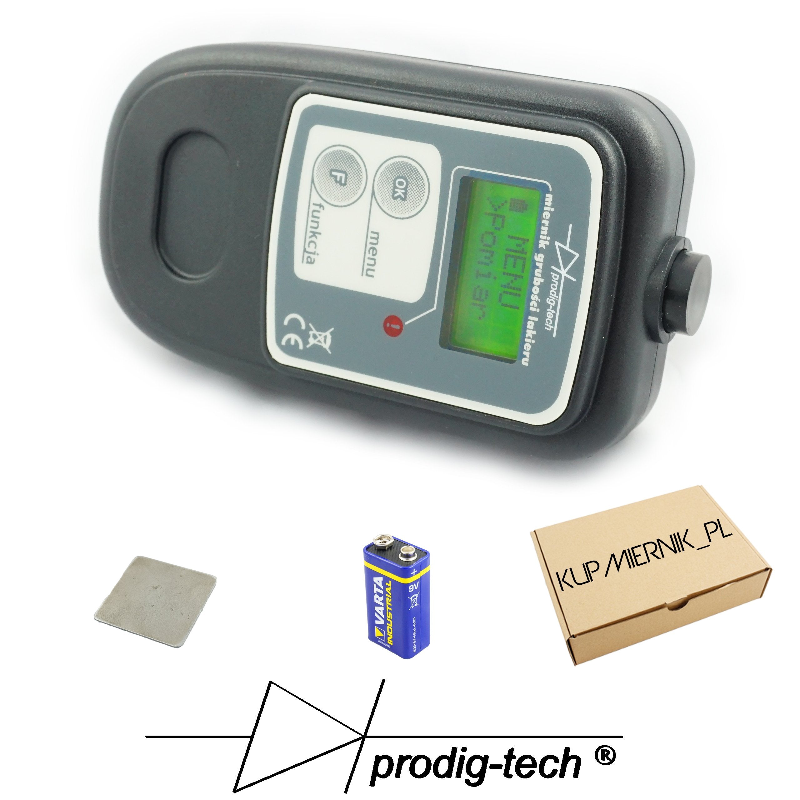 Car Thickness Varnish Meter Tester Sensor Steel Zinc GL-1+ Manufacturer code GL-1+