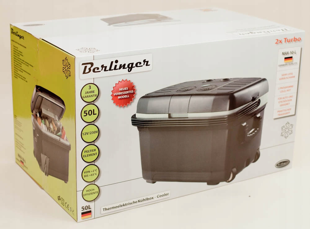 Car Tourist Refrigerator 50L Berlinger | cooling function heating Product weight 8 kg