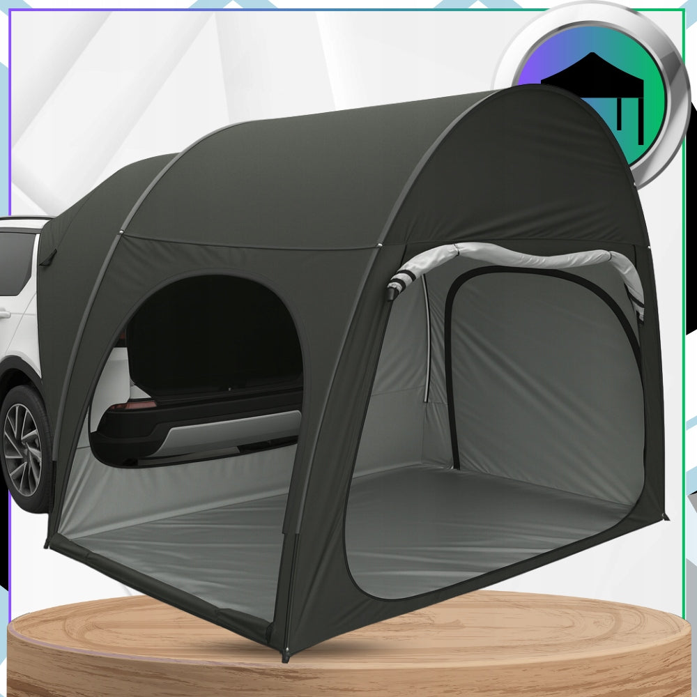Car Trunk Tent Waterproof 2 Person Black Tourist Kind travel