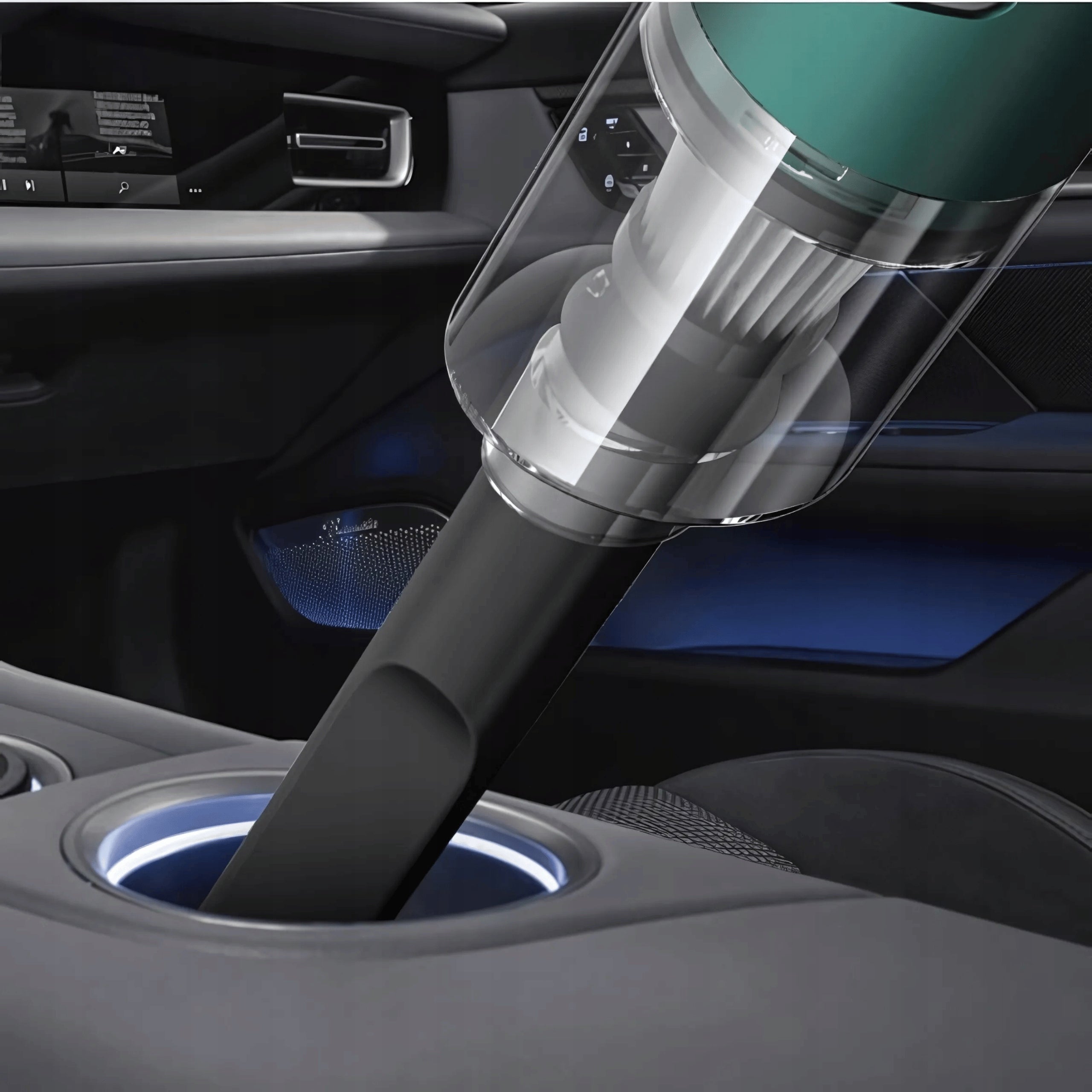 Car Vacuum Cleaner Wireless Handheld 120W POWERFUL USB-C Cordless Power supply rechargeable battery