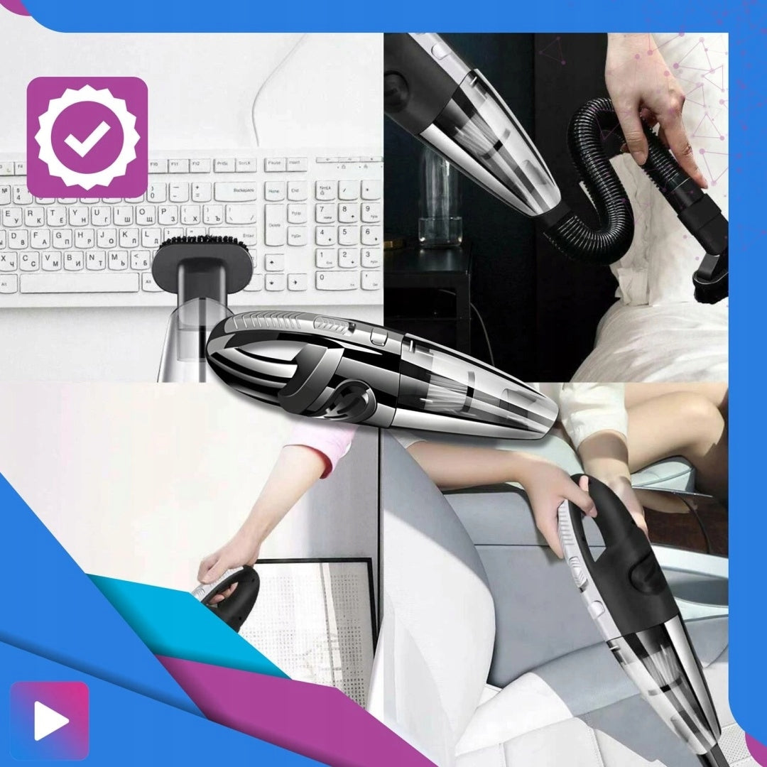 Car Vacuum Cleaner Wireless Handheld Cordless Accessories Covers Dust container volume 0.3 l