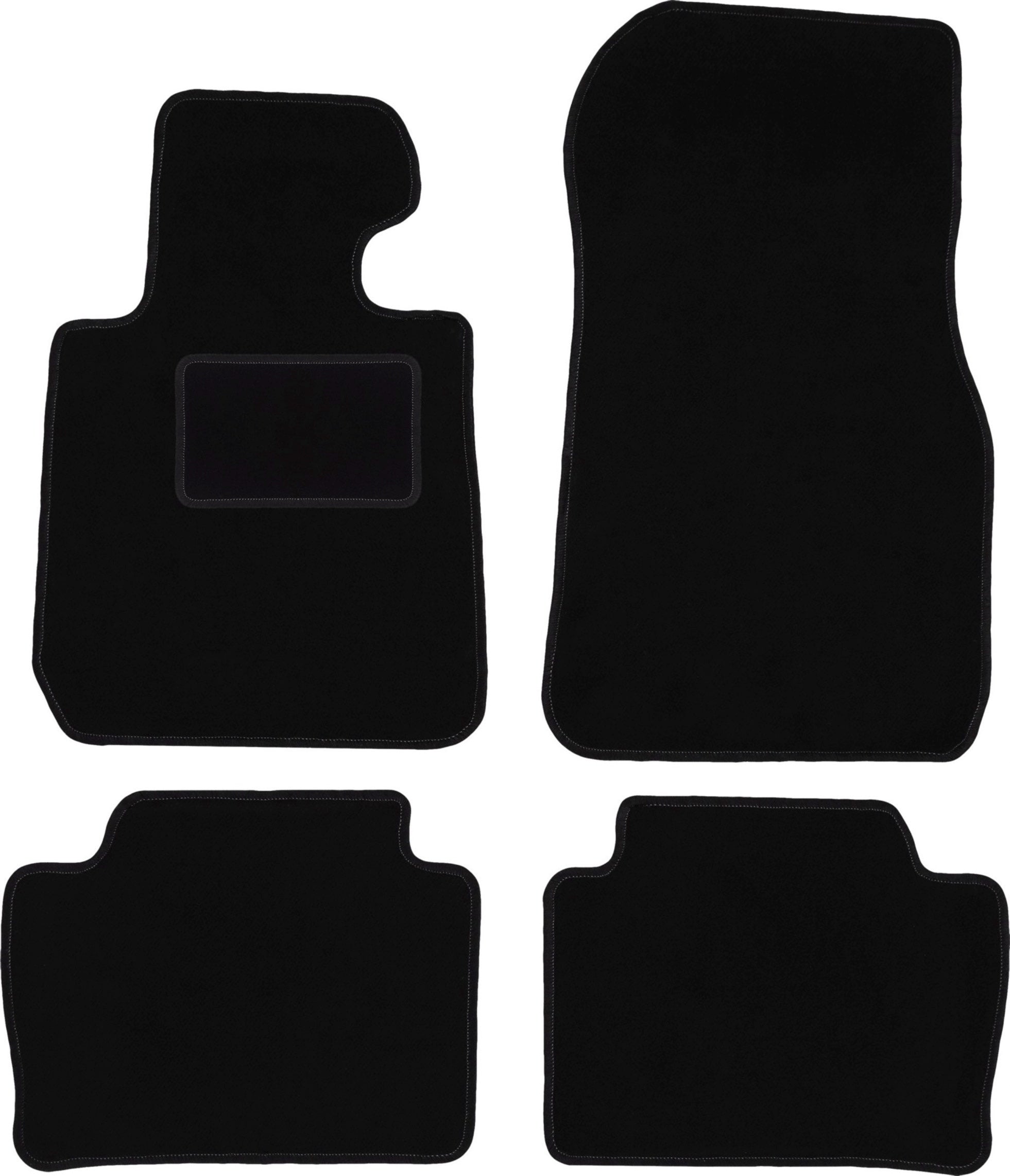 Car Velour Rugs for: BMW 3 F30 / F31 sedan station wagon, Touring