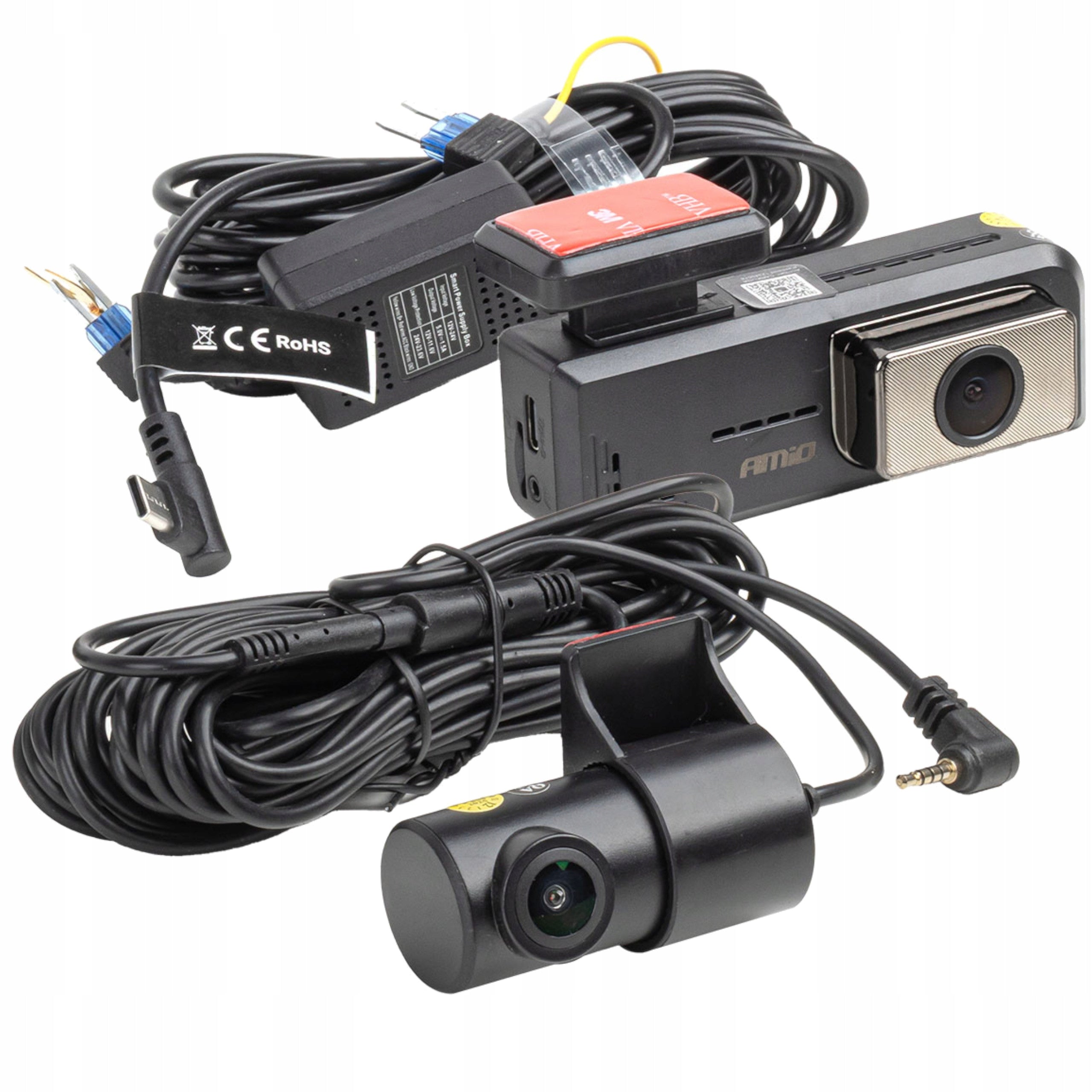 Car Video Recorder 2K+1K WLAN 512GB WIFI Full HD AMIO-04800 Packaging status original