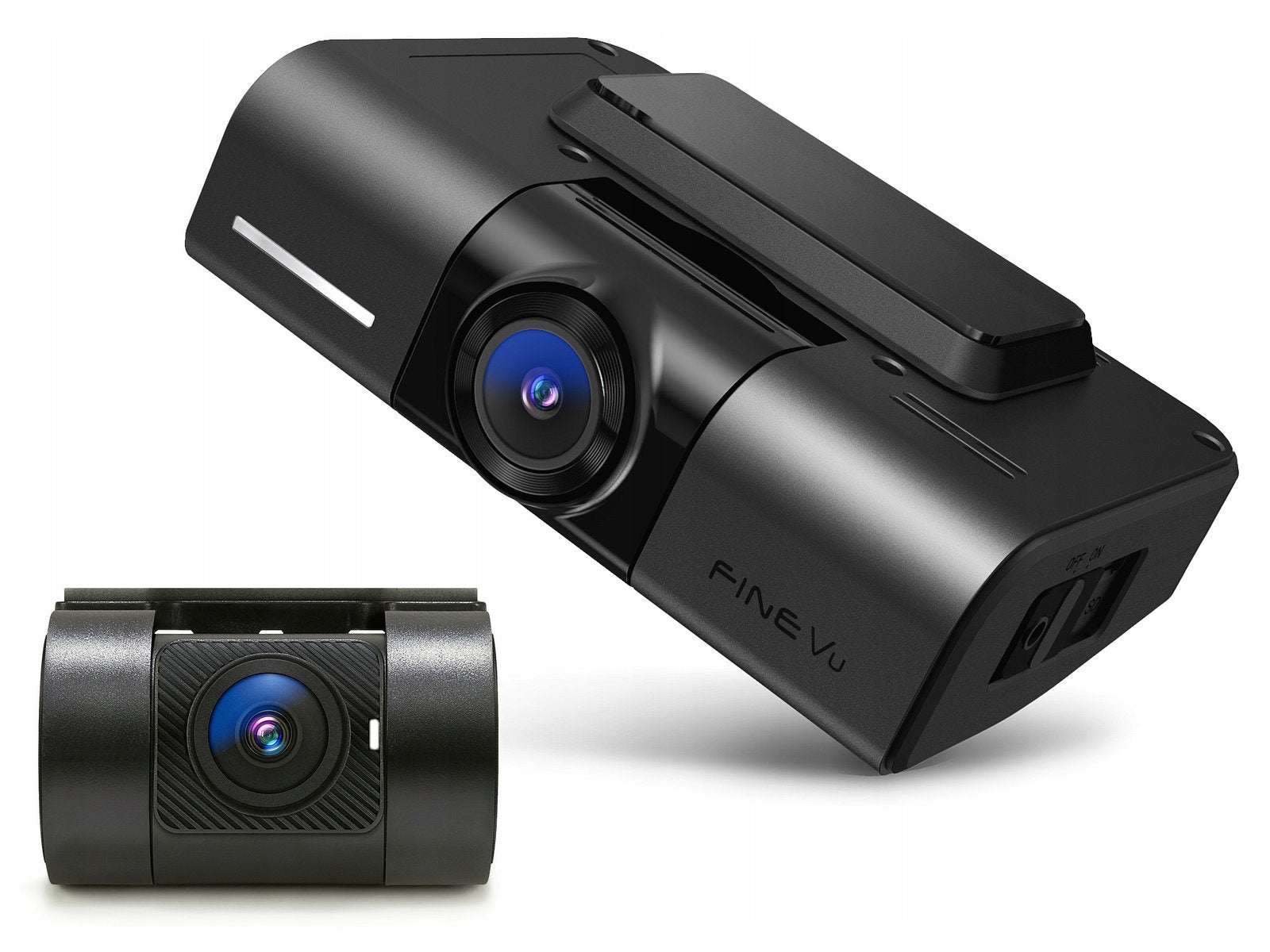 Car Video Recorder FineVu GX4K 4K UHD FHD GPS Wi-Fi 128 GB Slask
