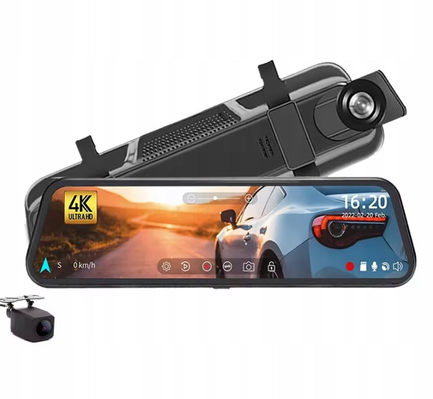 Car Video Recorder Mirror Camera 4K DVR Reversing Camera WiFi Packaging status original